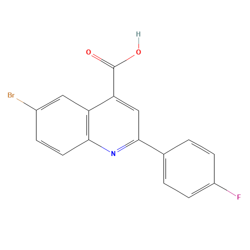 6-bromo-2-(4-fluorophenyl)quinoline-4-carboxylic acid (CAS: 391-23-1) - Related Chemical Product