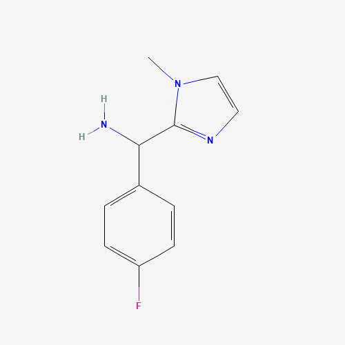 (4-fluorophenyl)-(1-methylimidazol-2-yl)methanamine (CAS: 872107-78-3) - Related Chemical Product