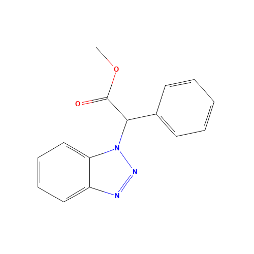methyl 2-(benzotriazol-1-yl)-2-phenylacetate (CAS: 305862-36-6) - Related Chemical Product