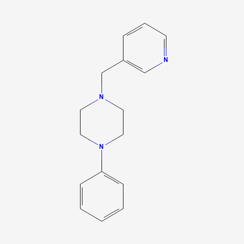 1-phenyl-4-(pyridin-3-ylmethyl)piperazine (CAS: 58013-18-6) - Related Chemical Product