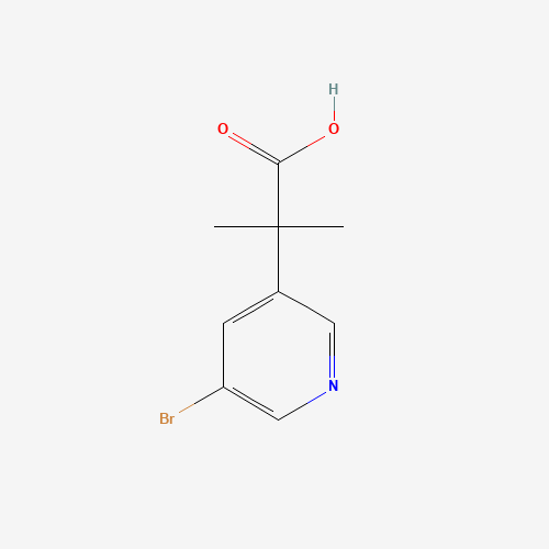 2-(5-bromopyridin-3-yl)-2-methylpropanoic acid (CAS: 1256816-83-7) - Related Chemical Product