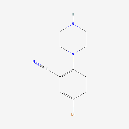 5-bromo-2-piperazin-1-ylbenzonitrile (CAS: 791846-41-8) - Related Chemical Product
