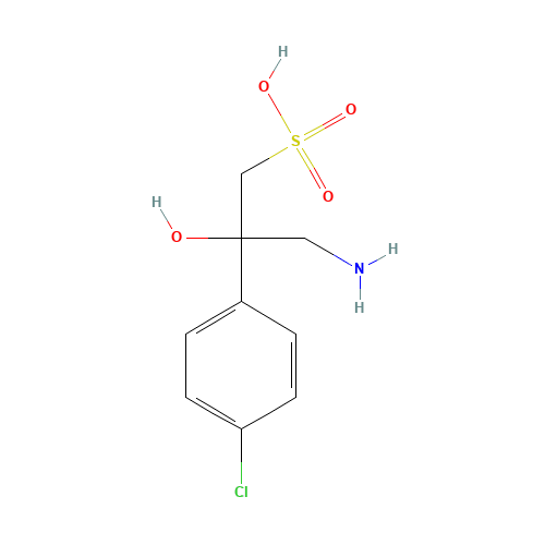 3-amino-2-(4-chlorophenyl)-2-hydroxypropane-1-sulfonic acid (CAS: 117354-64-0) - Related Chemical Product