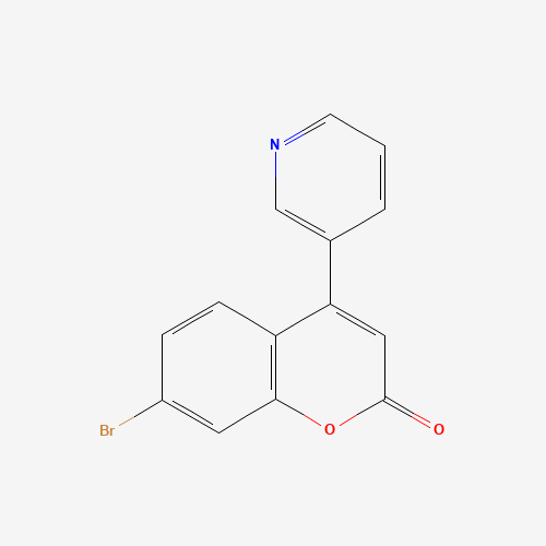 7-bromo-4-pyridin-3-ylchromen-2-one (CAS: 179113-47-4) - Related Chemical Product