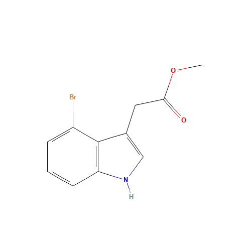methyl 2-(4-bromo-1H-indol-3-yl)acetate (CAS: 89245-37-4) - Related Chemical Product