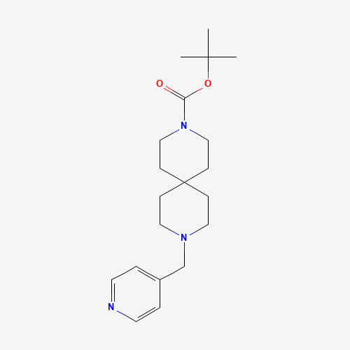 tert-butyl 9-(pyridin-4-ylmethyl)-3,9-diazaspiro[5.5]undecane-3-carboxylate (CAS: 1246508-52-0) - Related Chemical Product