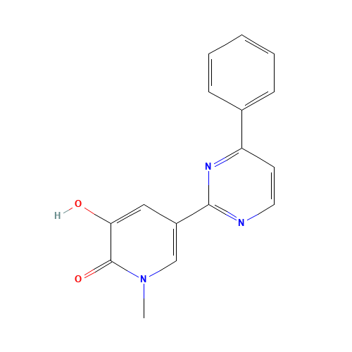 3-hydroxy-1-methyl-5-(4-phenylpyrimidin-2-yl)pyridin-2-one (CAS: 1333146-67-0) - Related Chemical Product