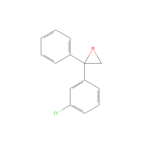 2-(3-chlorophenyl)-2-phenyloxirane (CAS: 71827-53-7) - Related Chemical Product
