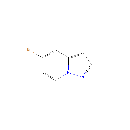 5-bromopyrazolo[1,5-a]pyridine (CAS: 1060812-84-1) - Chemical Structure and Molecular Formula 