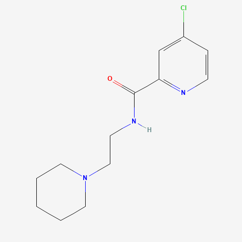 4-chloro-N-(2-piperidin-1-ylethyl)pyridine-2-carboxamide (CAS: 694499-03-1) - Related Chemical Product