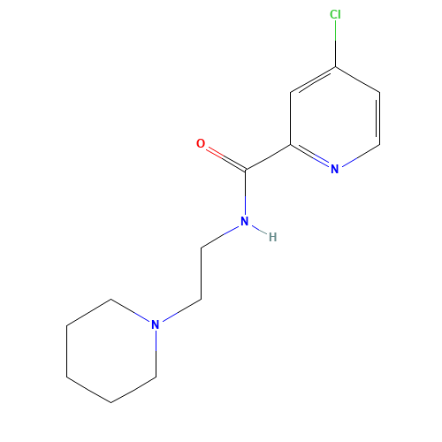 4-chloro-N-(2-piperidin-1-ylethyl)pyridine-2-carboxamide (CAS: 694499-03-1) - Related Chemical Product