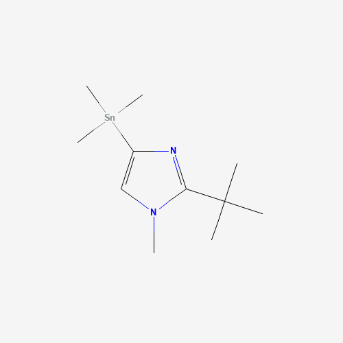 (2-tert-butyl-1-methylimidazol-4-yl)-trimethylstannane (CAS: 936718-20-6) - Related Chemical Product
