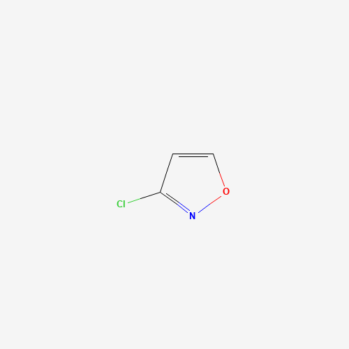 3-chloro-1,2-oxazole (CAS: 73028-29-2) - Chemical Structure and Molecular Formula 