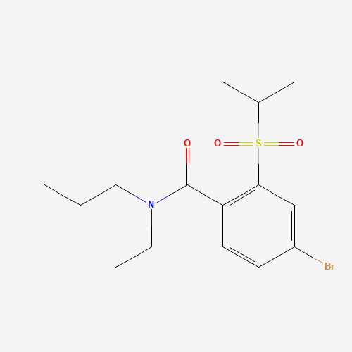 4-bromo-N-ethyl-2-propan-2-ylsulfonyl-N-propylbenzamide (CAS: 1240289-00-2) - Related Chemical Product