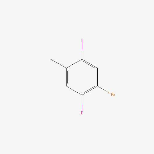 1-bromo-2-fluoro-5-iodo-4-methylbenzene (CAS: 870704-15-7) - Related Chemical Product