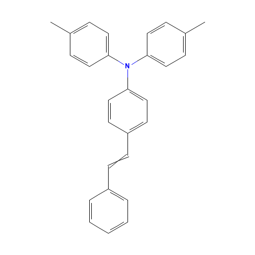 4-methyl-N-(4-methylphenyl)-N-[4-(2-phenylethenyl)phenyl]aniline (CAS: 89114-75-0) - Related Chemical Product