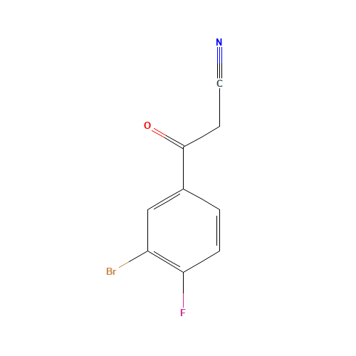 3-(3-bromo-4-fluorophenyl)-3-oxopropanenitrile (CAS: 914636-74-1) - Related Chemical Product