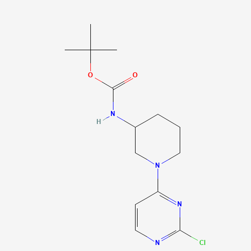 tert-butyl N-[1-(2-chloropyrimidin-4-yl)piperidin-3-yl]carbamate (CAS: 1420956-78-0) - Related Chemical Product