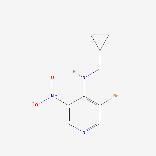 3-bromo-N-(cyclopropylmethyl)-5-nitropyridin-4-amine (CAS: 842144-57-4) - Related Chemical Product
