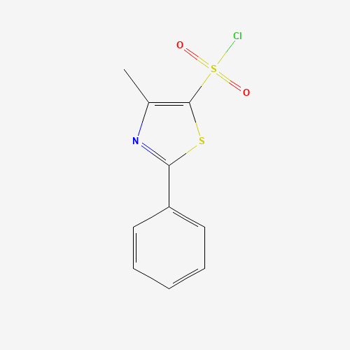 4-methyl-2-phenyl-1,3-thiazole-5-sulfonyl chloride (CAS: 690632-88-3) - Related Chemical Product