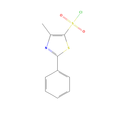 4-methyl-2-phenyl-1,3-thiazole-5-sulfonyl chloride (CAS: 690632-88-3) - Related Chemical Product