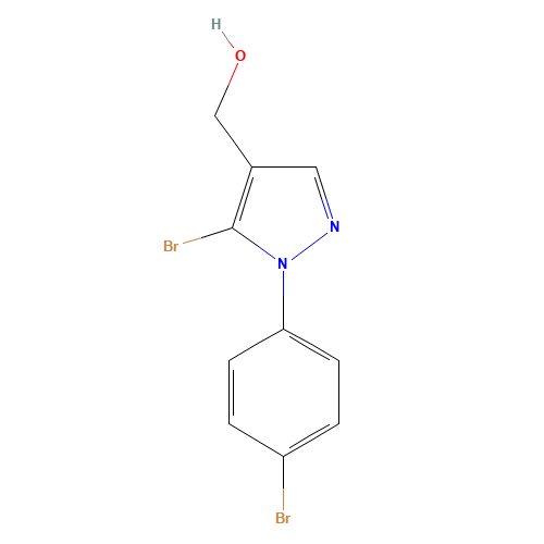 [5-bromo-1-(4-bromophenyl)pyrazol-4-yl]methanol (CAS: 1245149-51-2) - Related Chemical Product