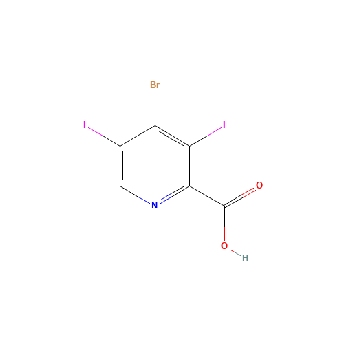 4-bromo-3,5-diiodopyridine-2-carboxylic acid (CAS: 876476-58-3) - Related Chemical Product