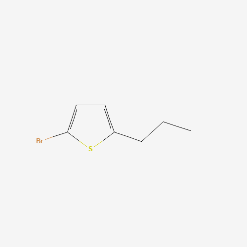 2-bromo-5-propylthiophene (CAS: 172319-75-4) - Chemical Structure and Molecular Formula 