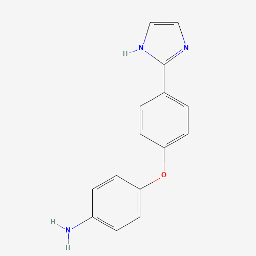 4-[4-(1H-imidazol-2-yl)phenoxy]aniline (CAS: 1228885-79-7) - Related Chemical Product