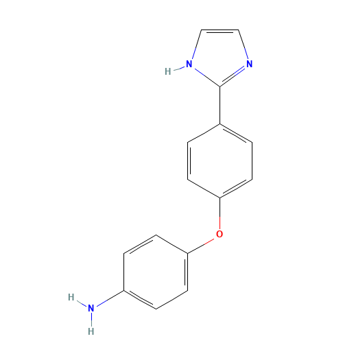 4-[4-(1H-imidazol-2-yl)phenoxy]aniline (CAS: 1228885-79-7) - Related Chemical Product