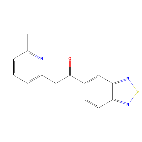 1-(2,1,3-benzothiadiazol-5-yl)-2-(6-methylpyridin-2-yl)ethanone (CAS: 364050-23-7) - Related Chemical Product
