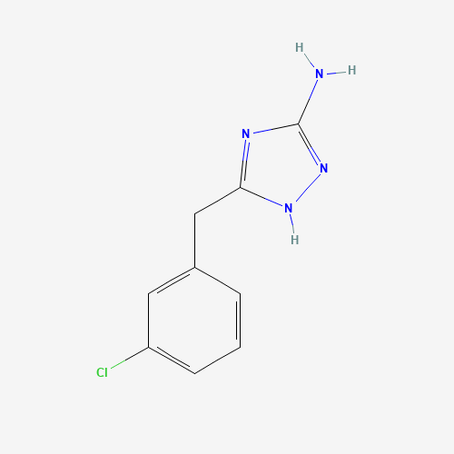 5-[(3-chlorophenyl)methyl]-1H-1,2,4-triazol-3-amine (CAS: 450400-08-5) - Related Chemical Product