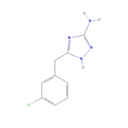 5-[(3-chlorophenyl)methyl]-1H-1,2,4-triazol-3-amine (CAS: 450400-08-5) - Related Chemical Product