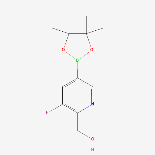 [3-fluoro-5-(4,4,5,5-tetramethyl-1,3,2-dioxaborolan-2-yl)pyridin-2-yl]methanol (CAS: 1314143-65-1) - Related Chemical Product