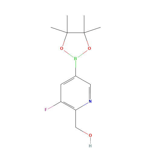 [3-fluoro-5-(4,4,5,5-tetramethyl-1,3,2-dioxaborolan-2-yl)pyridin-2-yl]methanol (CAS: 1314143-65-1) - Related Chemical Product