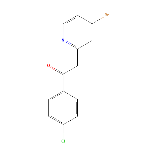 2-(4-bromopyridin-2-yl)-1-(4-chlorophenyl)ethanone (CAS: 1278250-09-1) - Related Chemical Product