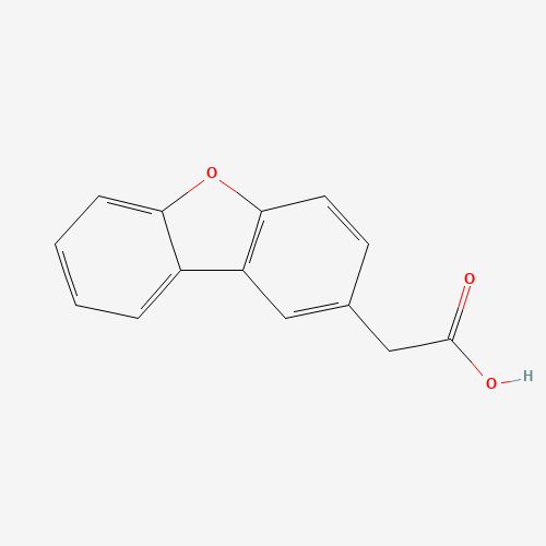 2-dibenzofuran-2-ylacetic acid (CAS: 51497-55-3) - Chemical Structure and Molecular Formula 