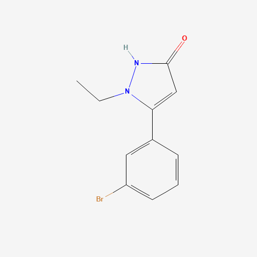 3-(3-bromophenyl)-2-ethyl-1H-pyrazol-5-one (CAS: 1289203-52-6) - Related Chemical Product