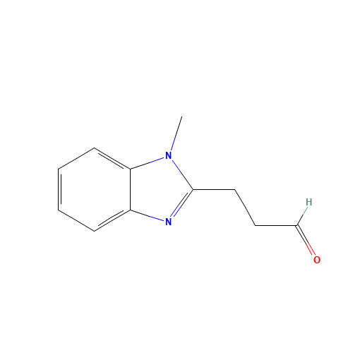 3-(1-methylbenzimidazol-2-yl)propanal (CAS: 916143-44-7) - Related Chemical Product