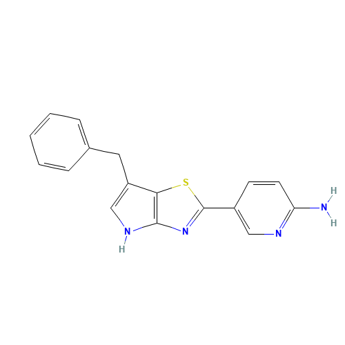 5-(6-benzyl-4H-pyrrolo[2,3-d][1,3]thiazol-2-yl)pyridin-2-amine (CAS: 1312363-59-9) - Related Chemical Product