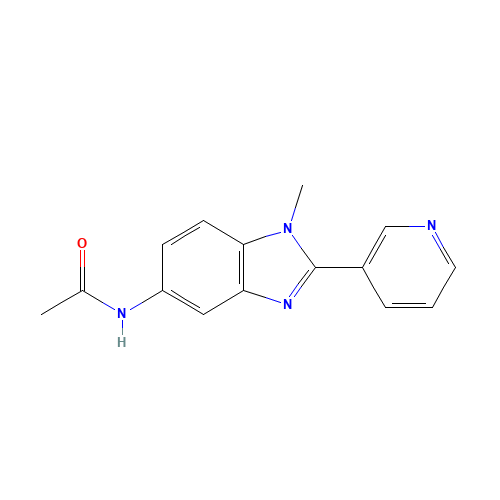 N-(1-methyl-2-pyridin-3-ylbenzimidazol-5-yl)acetamide (CAS: 1356481-33-8) - Related Chemical Product