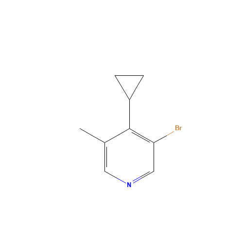 3-bromo-4-cyclopropyl-5-methylpyridine (CAS: 1404367-11-8) - Related Chemical Product