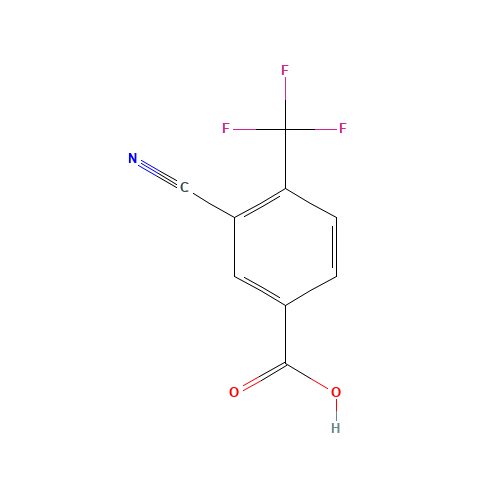 3-cyano-4-(trifluoromethyl)benzoic acid (CAS: 1048034-95-2) - Related Chemical Product