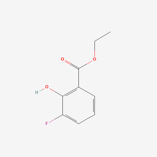 ethyl 3-fluoro-2-hydroxybenzoate (CAS: 773134-57-9) - Chemical Structure and Molecular Formula 