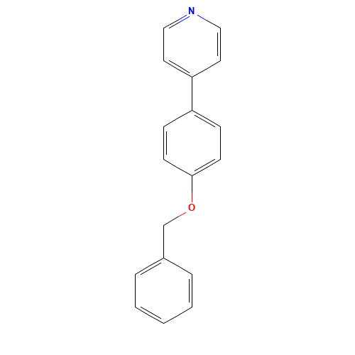 4-(4-phenylmethoxyphenyl)pyridine (CAS: 627906-66-5) - Related Chemical Product