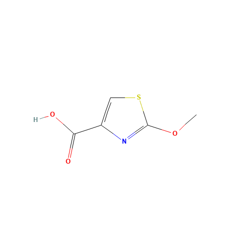 2-methoxy-1,3-thiazole-4-carboxylic acid (CAS: 1098202-37-9) - Chemical Structure and Molecular Formula 