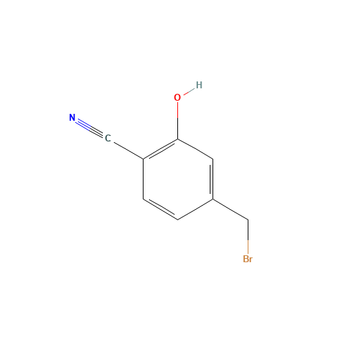4-(bromomethyl)-2-hydroxybenzonitrile (CAS: 210037-56-2) - Related Chemical Product