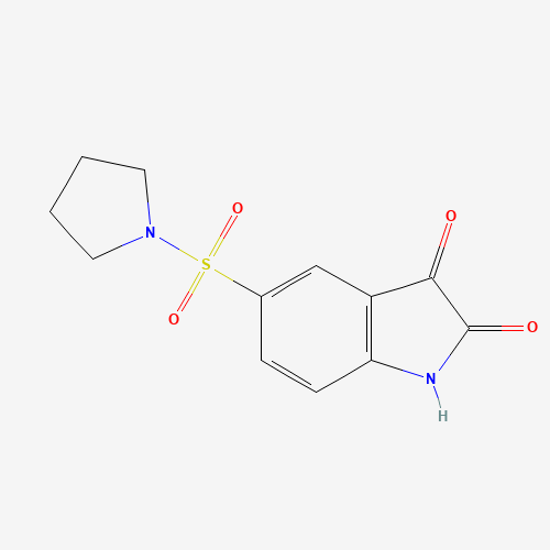 5-pyrrolidin-1-ylsulfonyl-1H-indole-2,3-dione (CAS: 220510-17-8) - Related Chemical Product