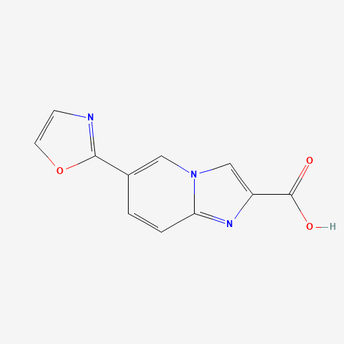 6-(1,3-oxazol-2-yl)imidazo[1,2-a]pyridine-2-carboxylic acid (CAS: 1167626-83-6) - Related Chemical Product