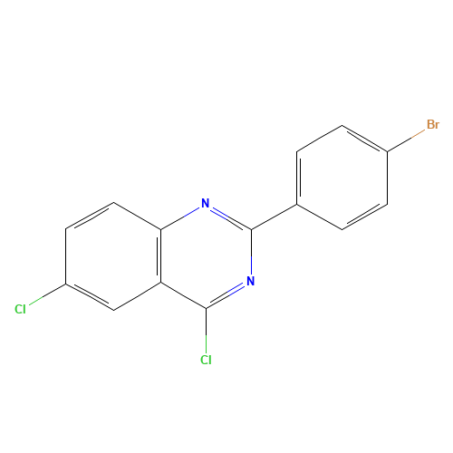 2-(4-bromophenyl)-4,6-dichloroquinazoline (CAS: 405933-98-4) - Related Chemical Product